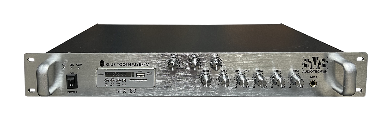 SVS Audiotechnik STA-80 Микшер-усилитель для систем Public Address в Улан-Удэ