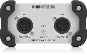 Klark Teknik DI 22P пассивный стерео директ-бокс в Улан-Удэ